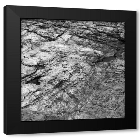 Rock Wall II Black Modern Wood Framed Art Print by Rodriguez, Jairo