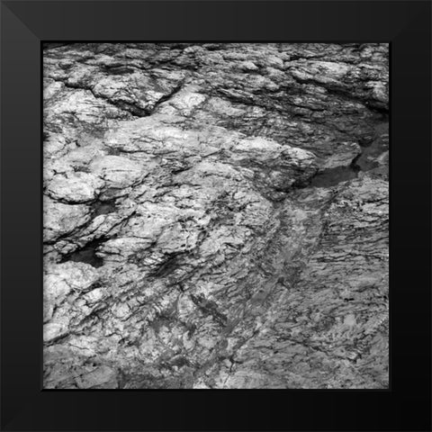 Rock Wall II Black Modern Wood Framed Art Print by Rodriguez, Jairo