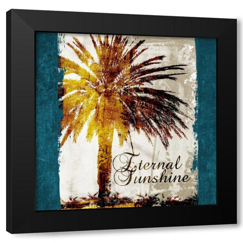 Eternal Sunshine Black Modern Wood Framed Art Print with Double Matting by Spaeth, John