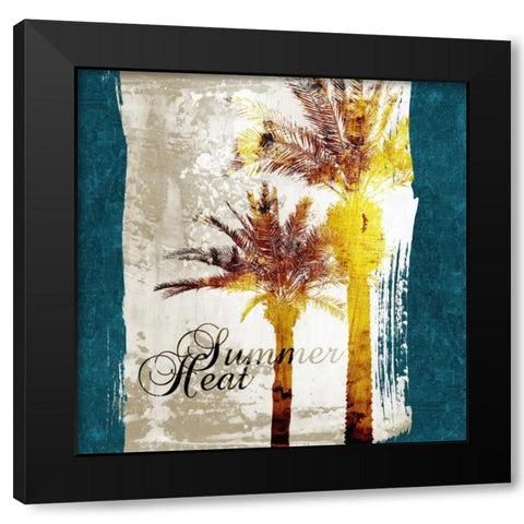 Summer Heat Black Modern Wood Framed Art Print by Spaeth, John