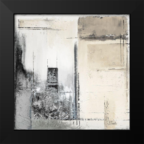 Winter Dusk I Black Modern Wood Framed Art Print by Pinto, Patricia