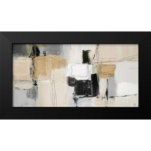 Neutral Variety Black Modern Wood Framed Art Print by Loreth, Lanie