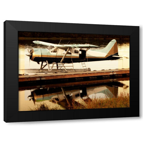Short Trip I Black Modern Wood Framed Art Print by Mansfield, Kathy