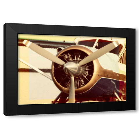 Short Trip II Black Modern Wood Framed Art Print by Mansfield, Kathy