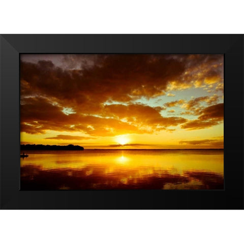 Faith Black Modern Wood Framed Art Print by Nawrocke, Bruce