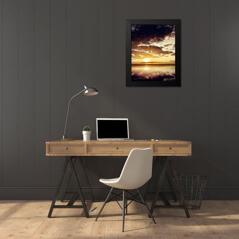 Faith Black Modern Wood Framed Art Print by Nawrocke, Bruce