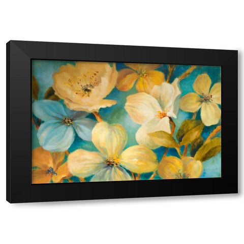 South Sea Lights Black Modern Wood Framed Art Print with Double Matting by Loreth, Lanie