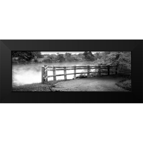 Lake Path Black Modern Wood Framed Art Print by Poynter, Kelly