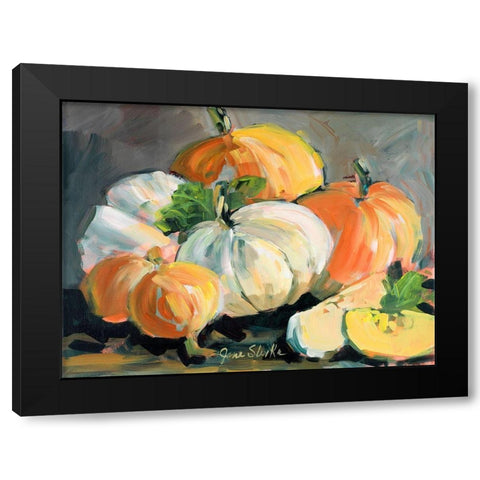 Harvested I Black Modern Wood Framed Art Print with Double Matting by Slivka, Jane