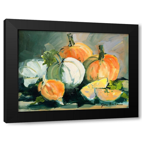 Harvested II Black Modern Wood Framed Art Print with Double Matting by Slivka, Jane