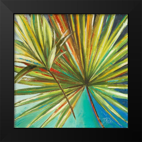 New Palmera I Black Modern Wood Framed Art Print by Pinto, Patricia