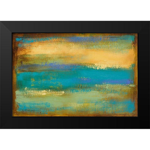 Spring Landscape Black Modern Wood Framed Art Print by Loreth, Lanie