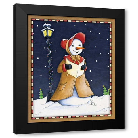 In the Spirit II Black Modern Wood Framed Art Print by Josefina