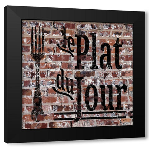 Du Jour I Black Modern Wood Framed Art Print by Edwins, Hugo