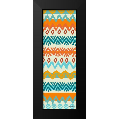 Southwest Pattern I Black Modern Wood Framed Art Print by Biscardi, Nicholas