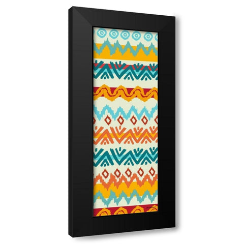 Southwest Pattern II Black Modern Wood Framed Art Print by Biscardi, Nicholas