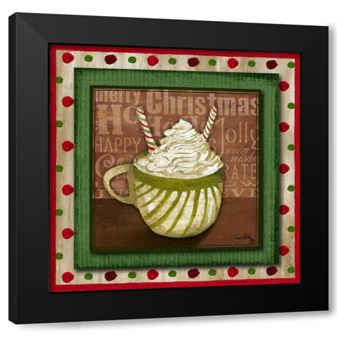 Taste of Christmas III Black Modern Wood Framed Art Print by Medley, Elizabeth