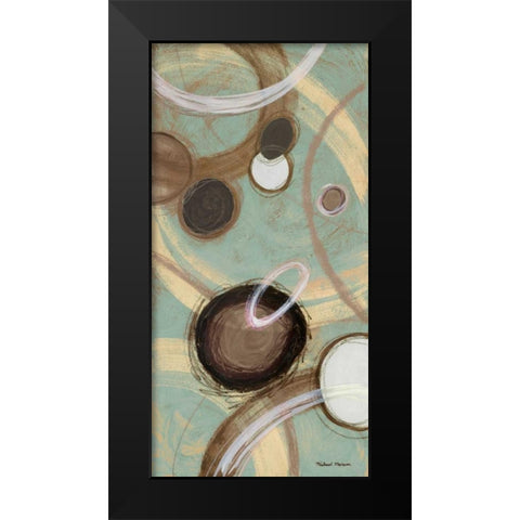 Inside Blue II Black Modern Wood Framed Art Print by Marcon, Michael
