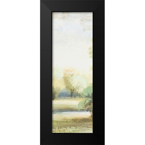 Late Afternoon Panel II Black Modern Wood Framed Art Print by Marcon, Michael