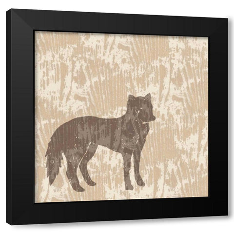 Spirit Lodge V Black Modern Wood Framed Art Print with Double Matting by Biscardi, Nicholas
