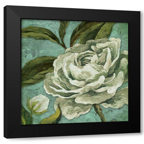 Late Bloomers I Black Modern Wood Framed Art Print with Double Matting by Medley, Elizabeth