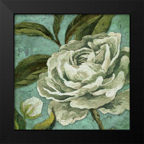 Late Bloomers I Black Modern Wood Framed Art Print by Medley, Elizabeth