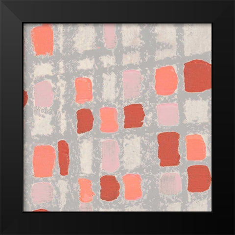 Coral Fractal I Black Modern Wood Framed Art Print by Marcon, Michael