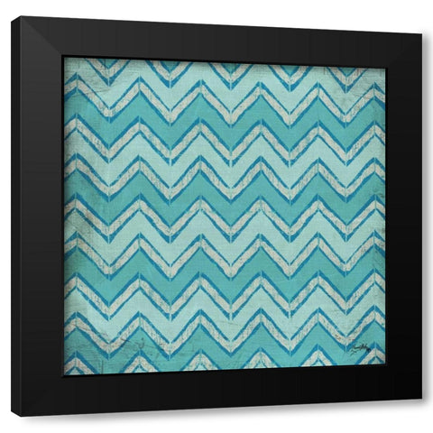 Aquatic Modele III Black Modern Wood Framed Art Print by Medley, Elizabeth