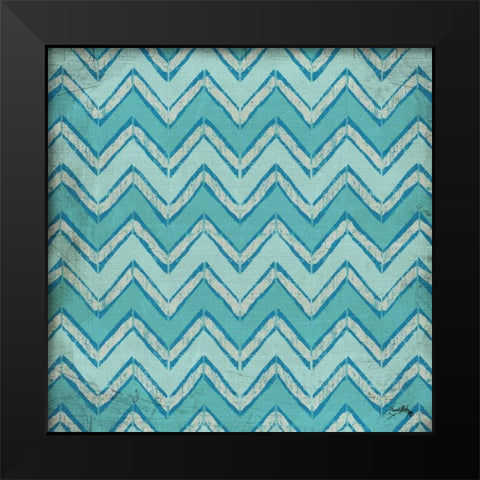 Aquatic Modele III Black Modern Wood Framed Art Print by Medley, Elizabeth