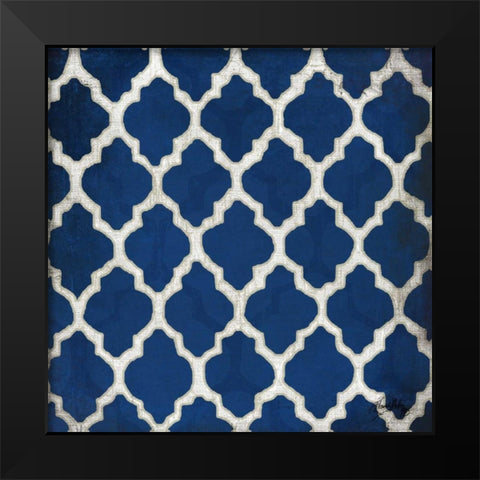 Indigo Modele III Black Modern Wood Framed Art Print by Medley, Elizabeth