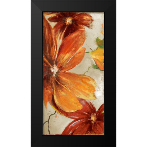 Modernismo Roja II Black Modern Wood Framed Art Print by Pinto, Patricia