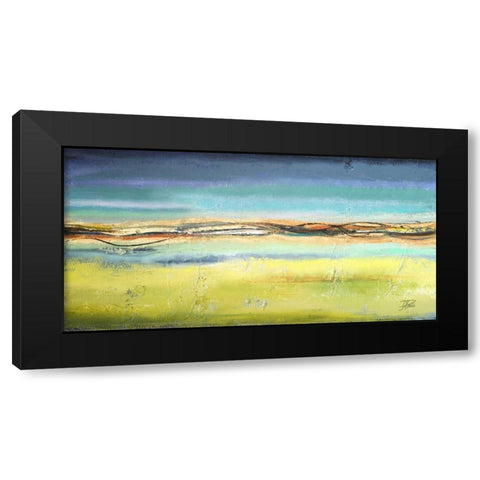 Twilight Black Modern Wood Framed Art Print by Pinto, Patricia