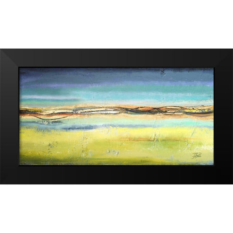 Twilight Black Modern Wood Framed Art Print by Pinto, Patricia