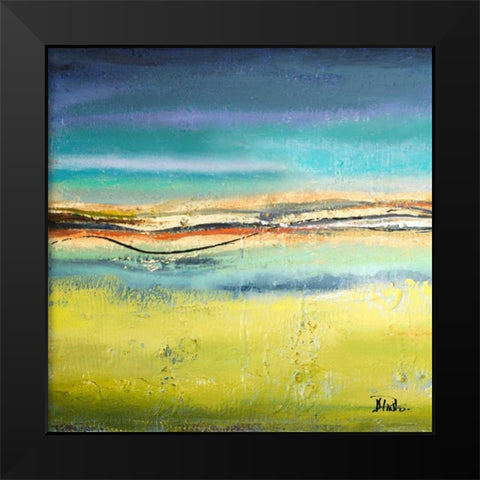 Twilight I Black Modern Wood Framed Art Print by Pinto, Patricia