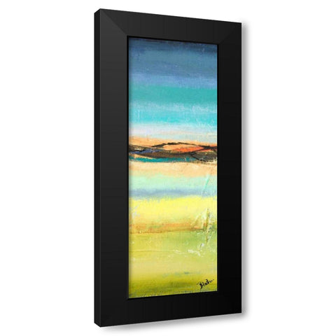 Twilight Panel I Black Modern Wood Framed Art Print with Double Matting by Pinto, Patricia