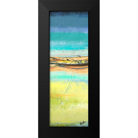 Twilight Panel II Black Modern Wood Framed Art Print by Pinto, Patricia