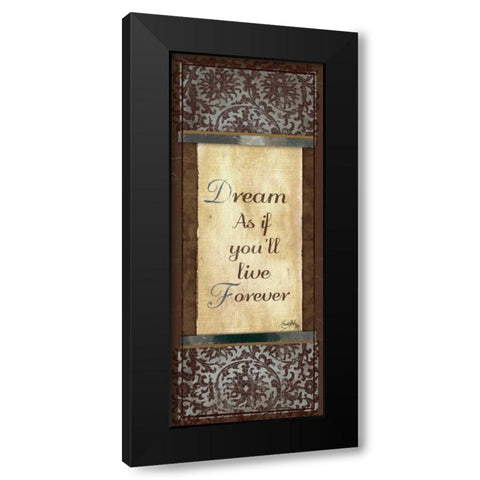 Dream and Love I Black Modern Wood Framed Art Print by Medley, Elizabeth