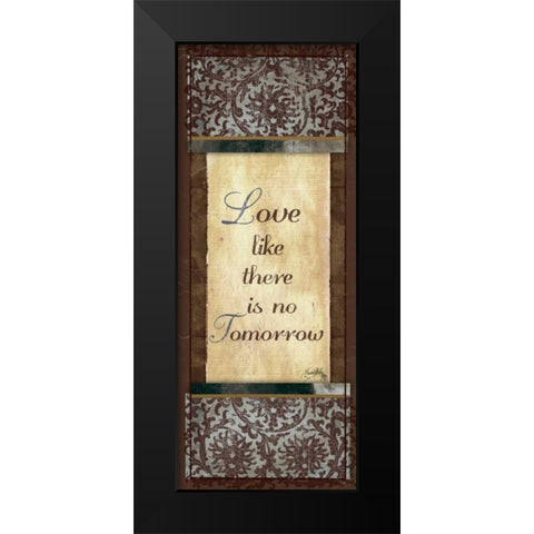 Dream and Love I Black Modern Wood Framed Art Print by Medley, Elizabeth