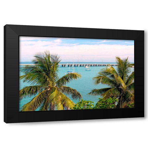 Beautiful Day Black Modern Wood Framed Art Print with Double Matting by Peck, Gail