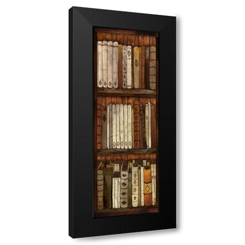 Library I Black Modern Wood Framed Art Print by Medley, Elizabeth