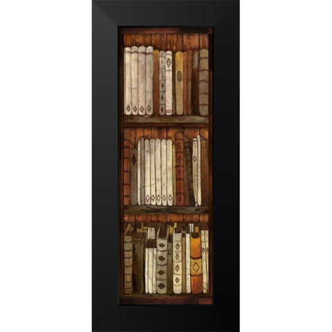 Library I Black Modern Wood Framed Art Print by Medley, Elizabeth