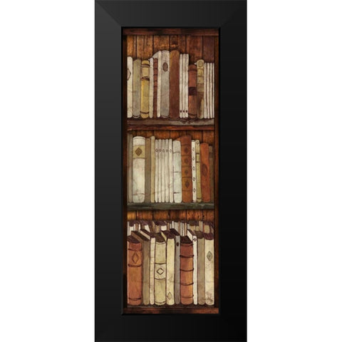 Library II Black Modern Wood Framed Art Print by Medley, Elizabeth