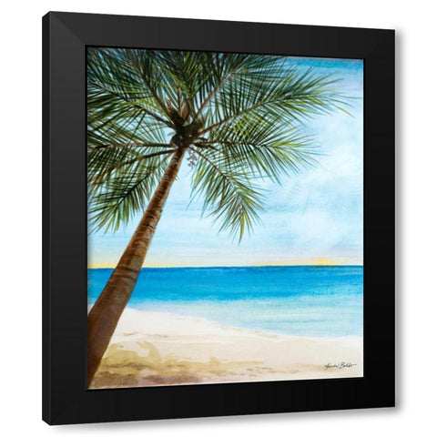 Way Out I Black Modern Wood Framed Art Print with Double Matting by Baliko, Linda