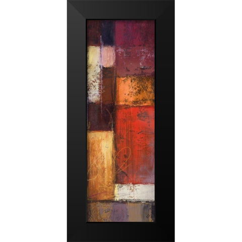 Deconstructing Panel II Black Modern Wood Framed Art Print by Marcon, Michael
