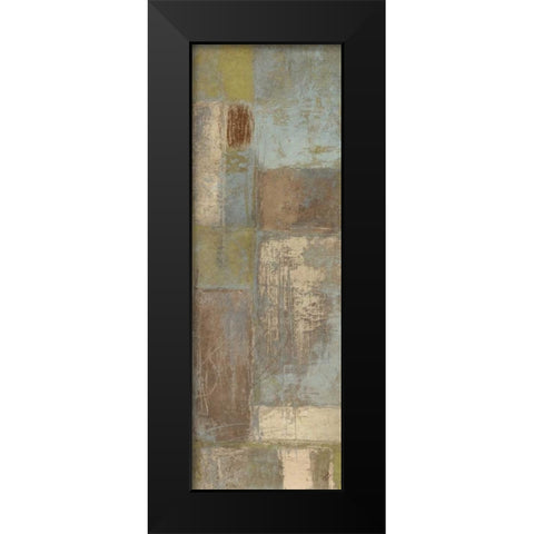 Autumn Deconstructing Panel II Black Modern Wood Framed Art Print by Marcon, Michael