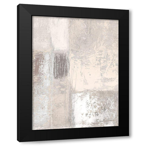 Neutral Autumn Deconstructing II Black Modern Wood Framed Art Print by Marcon, Michael