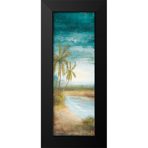 Return to the Sea Black Modern Wood Framed Art Print by Marcon, Michael