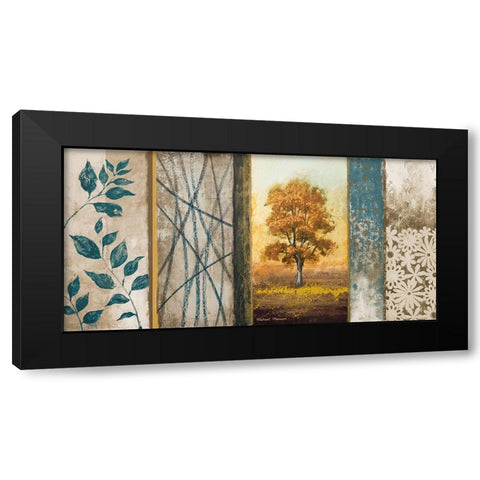 The Way of Nature I Black Modern Wood Framed Art Print by Marcon, Michael