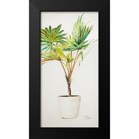 Essential Compliment on White VI Black Modern Wood Framed Art Print by Pinto, Patricia