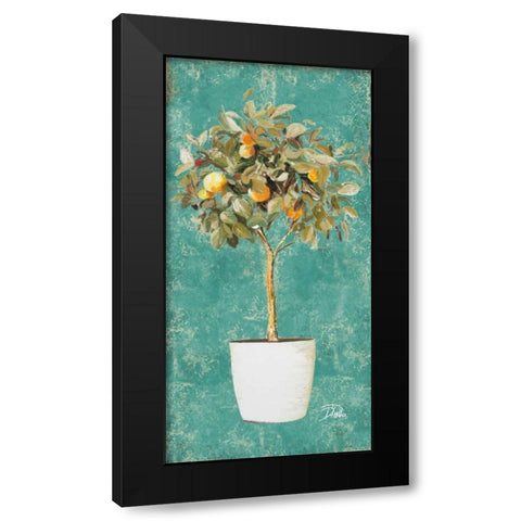 Essential Compliment II Black Modern Wood Framed Art Print with Double Matting by Pinto, Patricia